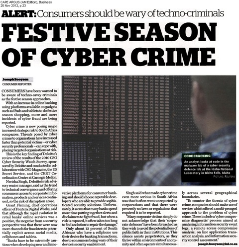 Festive Season of Cyber Crime